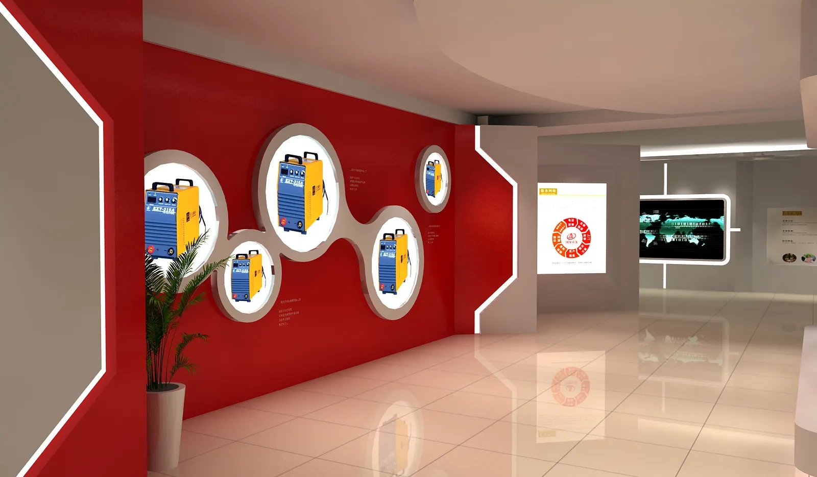 展廳設(shè)計(jì) ， 展廳 ， 鑫時(shí)空