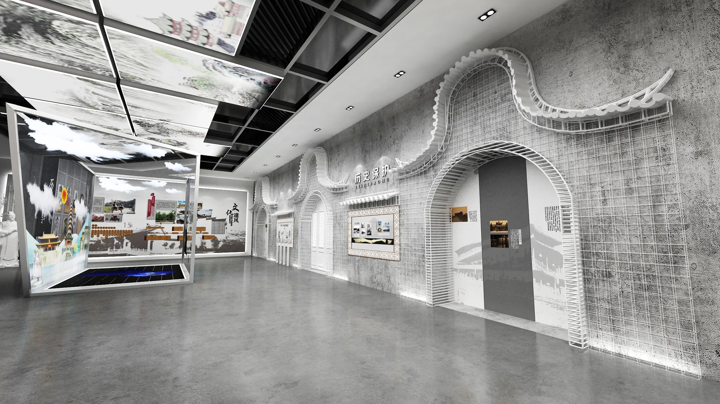 展廳設計 ， 展廳 ， 鑫時空